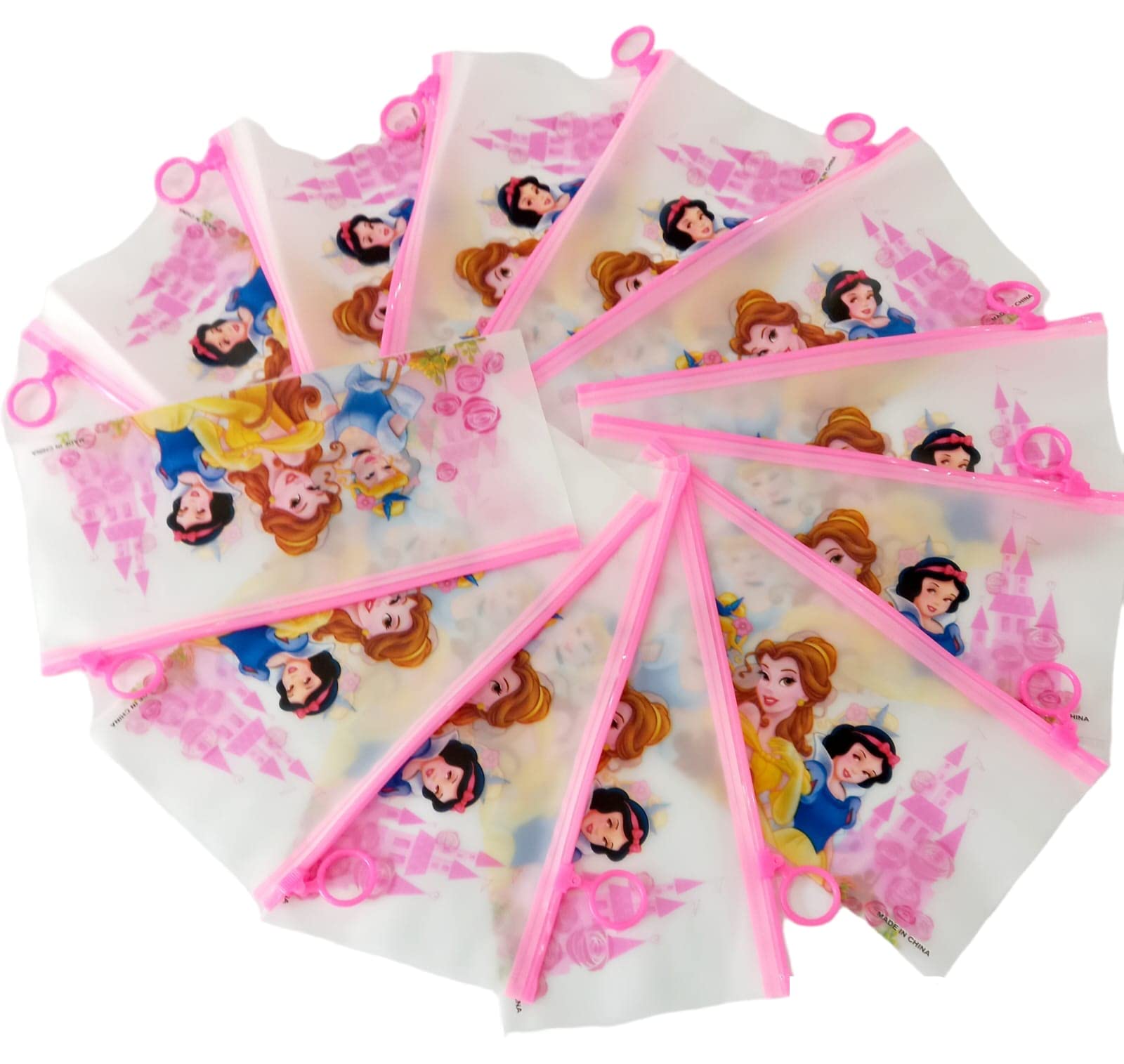 Gifting Square Plastic Cartoon Stationery Zip Pouch For Pen Pencil And Multi Utility Best For Return Gifts (Design 8, Pack Of 12) - Multicolor (B0BVB33W4H) Amazon Price History, Amazon Price Tracker