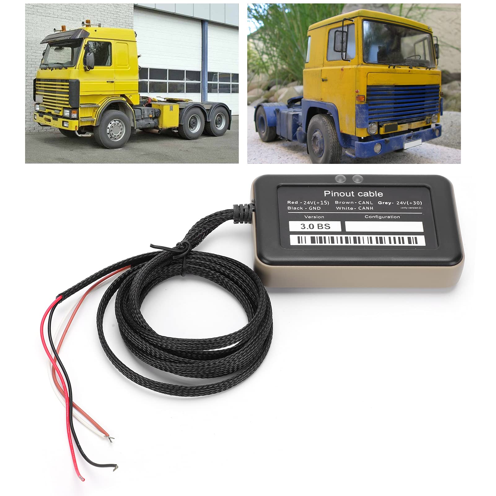 Matière Plastique de Remplacement de véhicule résistant de Camion de boîte d'émulateur de Puce complète de Scanner de Diagnostic
