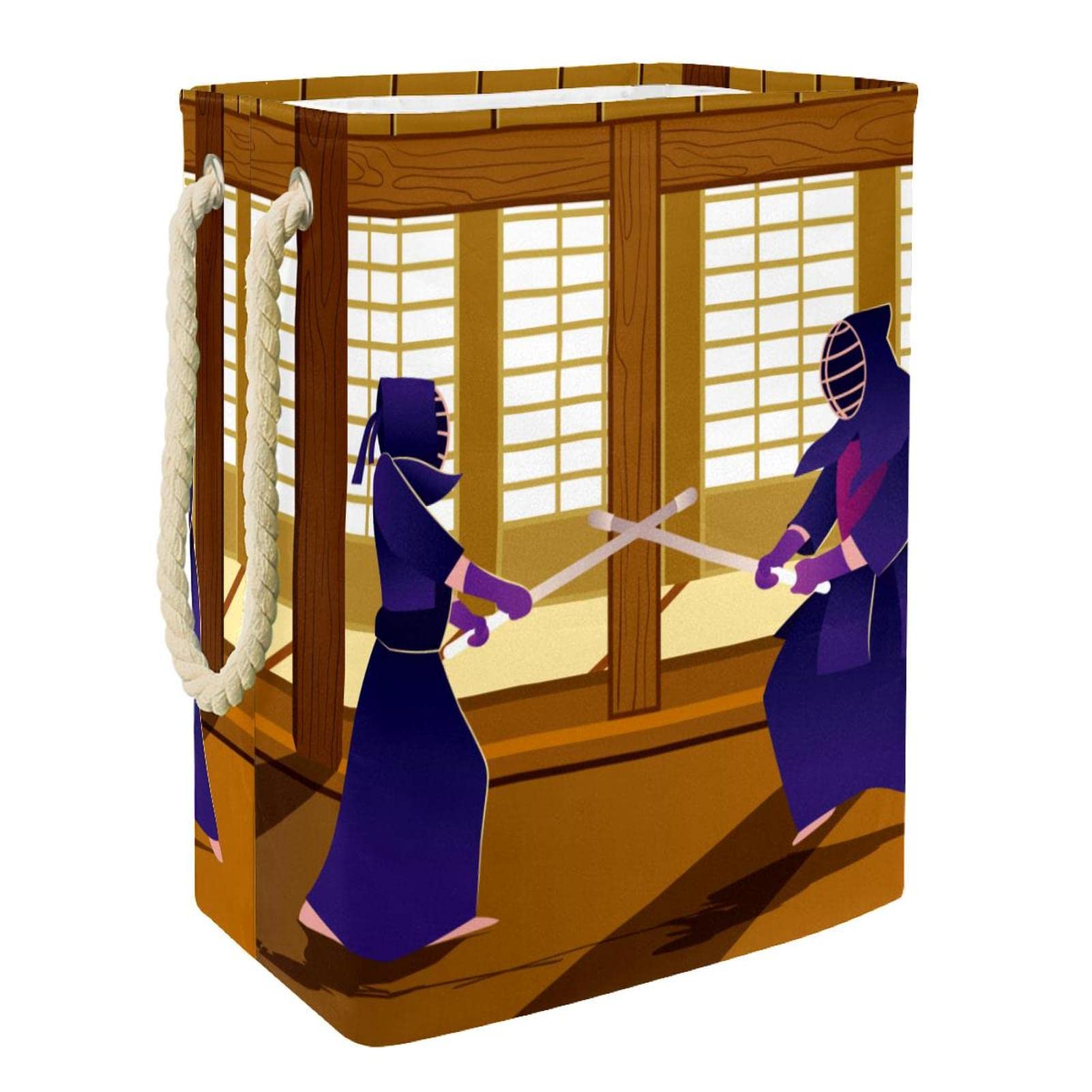 Panier à linge imperméable Kendo Dojo grand format avec poignée