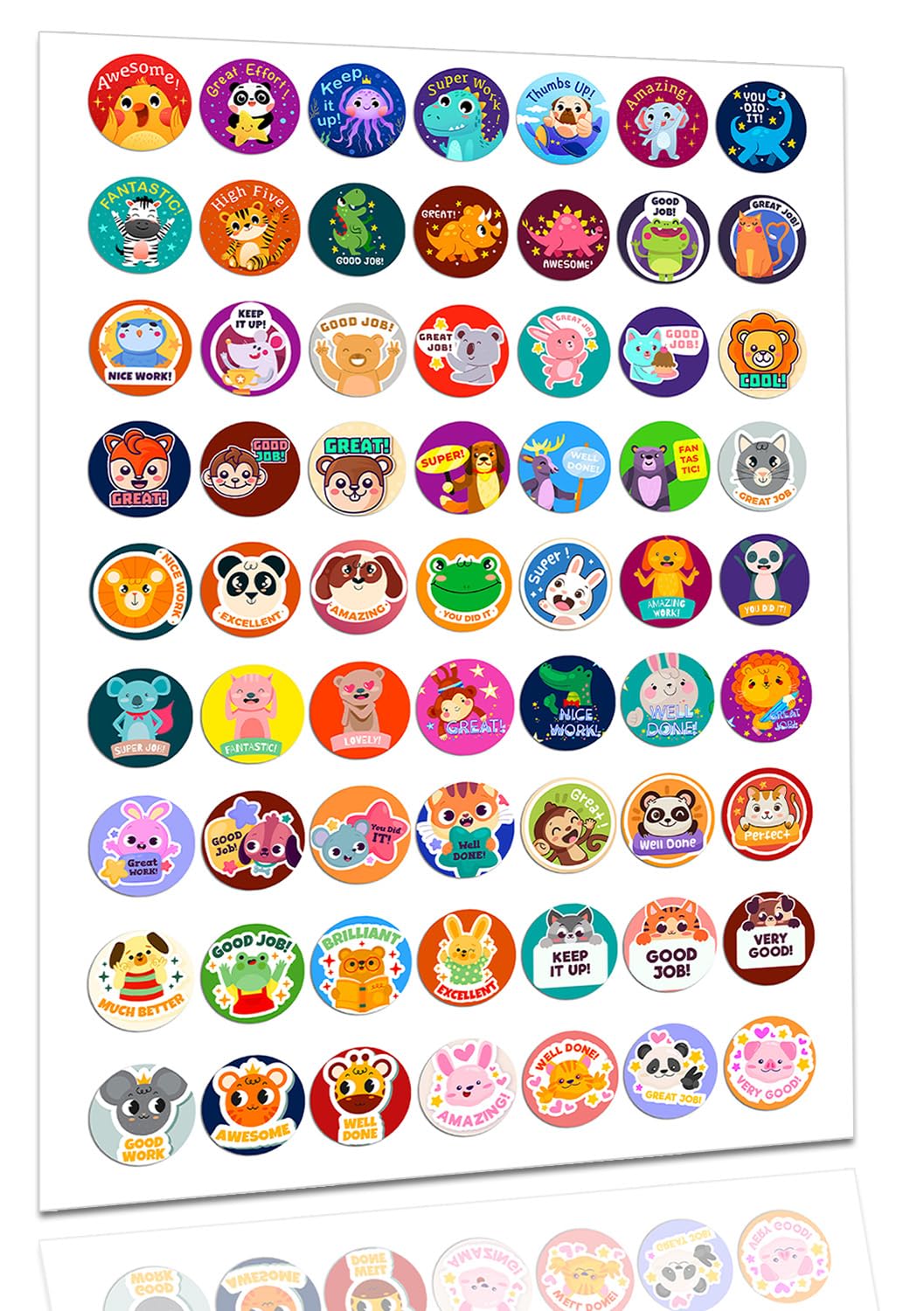 Max Solutions Multicolor Reward Stickers For Teachers 189 Stickers For Kids In 63 Designs School Stickers On Sheets Teacher Supplies For Classroom Potty Training Motivational Stickers (189 Stickers)
