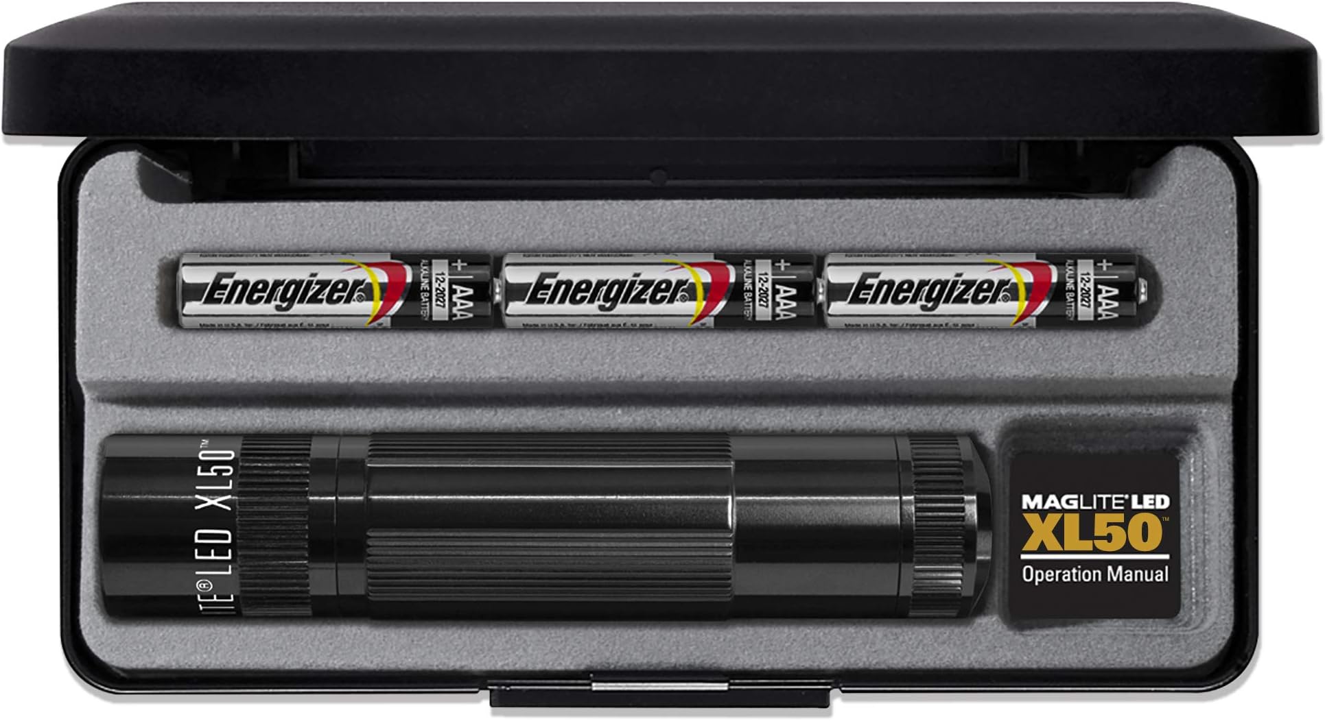 Men's XL50 LED Presentation Box Flashlight-Black