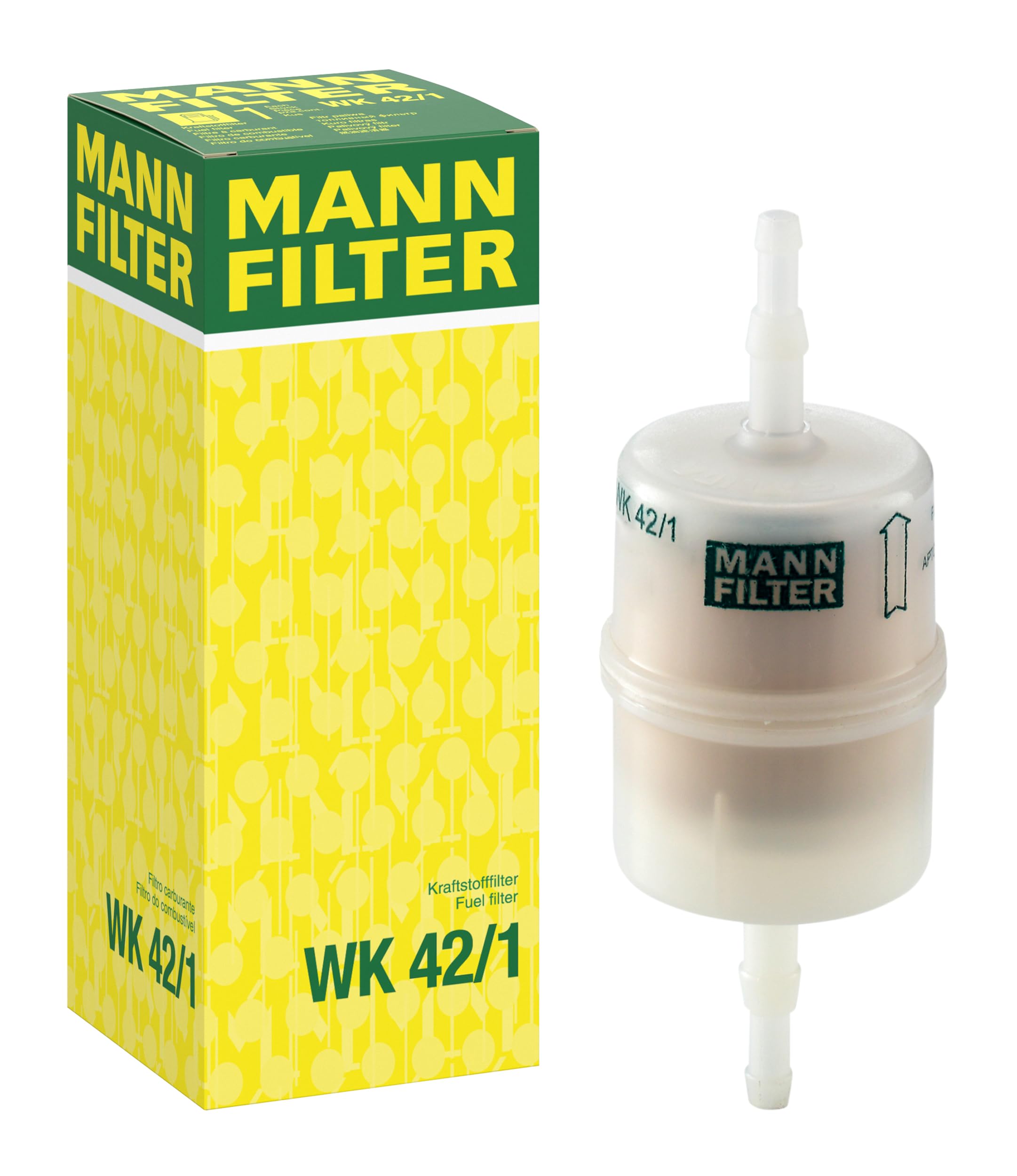 MANN-FILTER WK 42/1 Kraftstofffilter - für Pkw + Transporter