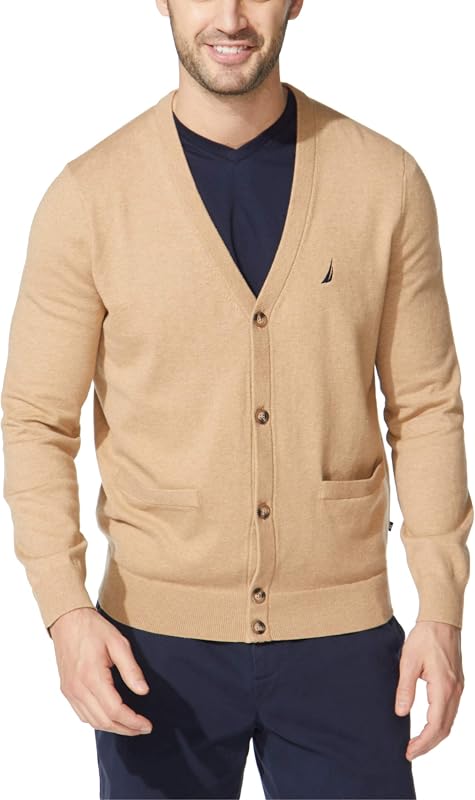Nautica Men's Nautica Men's Navtech Knit Cardigan