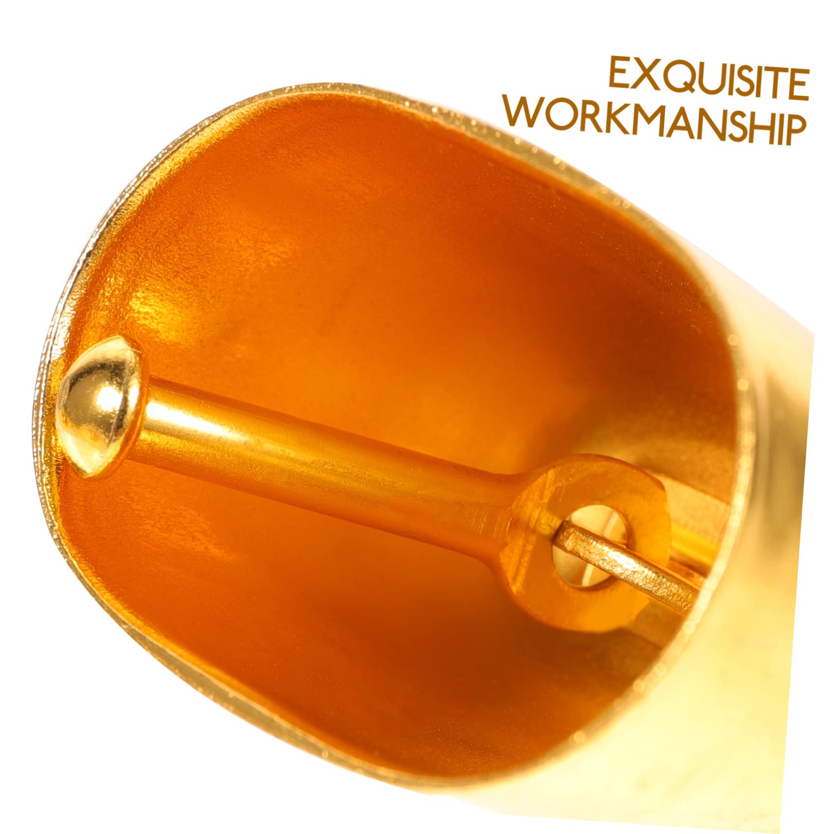 30 Pcs Metal Cow Bell Cattle Bells Livestock Collar Ornaments Bell Ornaments Horse Call Bells Livestock Supplies Farm Bells Horse Bell Loud Bell for Cattle Farming Accessories