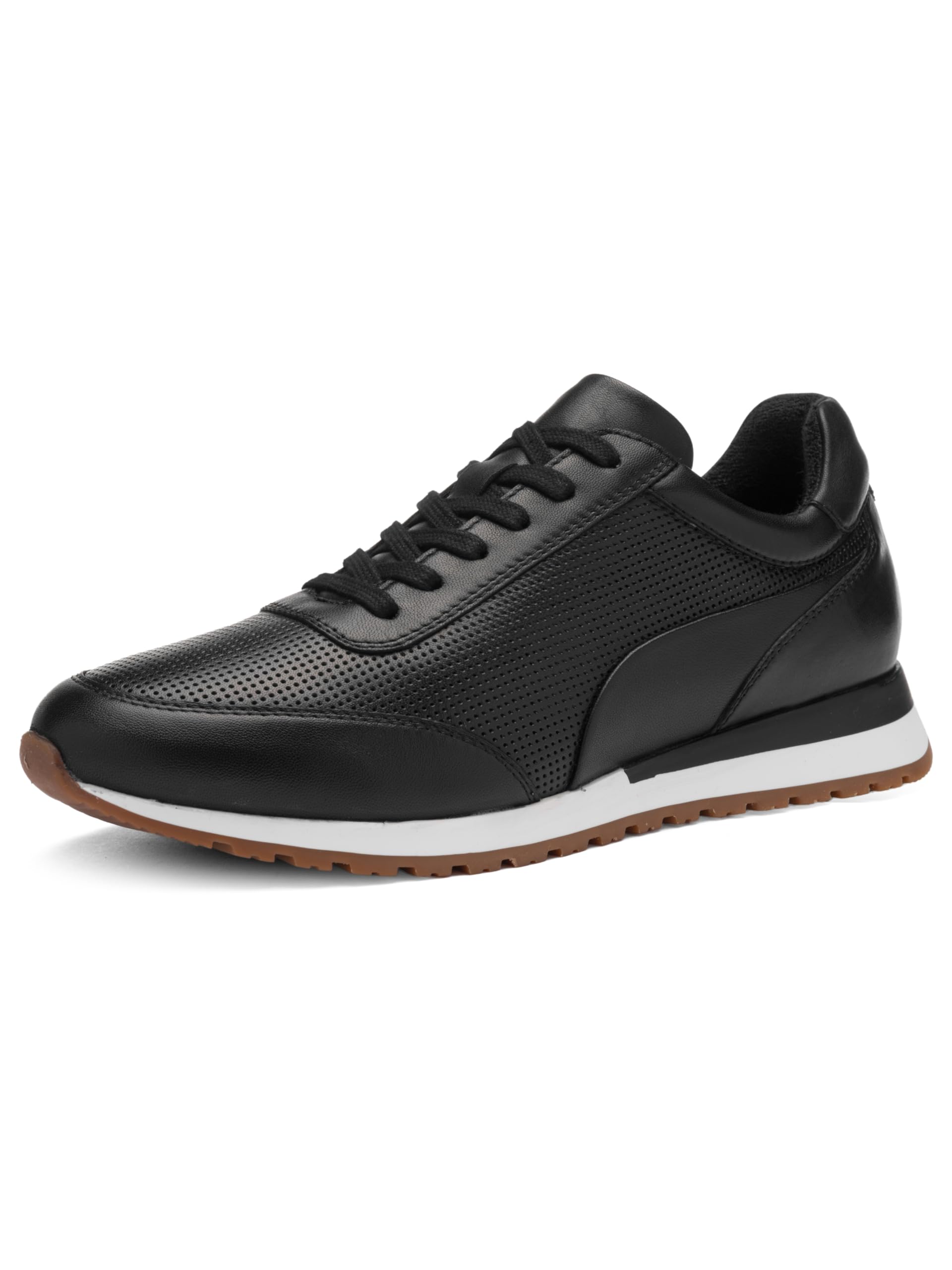 ARA Men's Gino Sneaker, Black, 8 UK