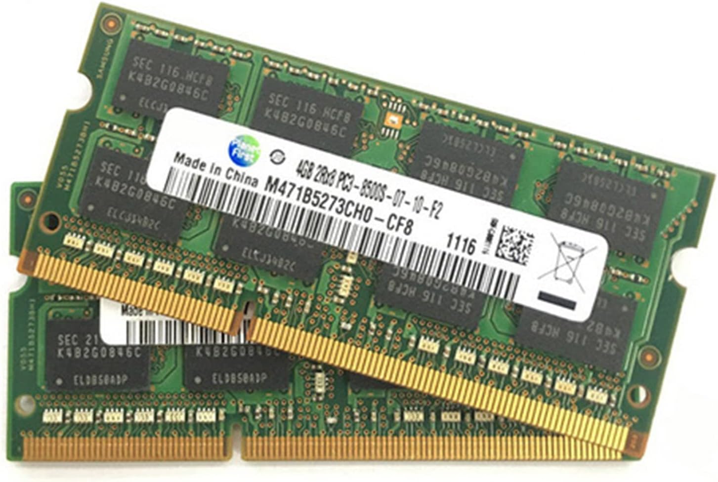 Computer Memory Card 8GB 1333M Hz DDR3 Single RAM Memory Module for Samsung PC3 Third Generation Laptop Accessories