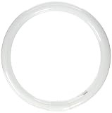 Satco S6503 4100K 32-Watt 4 Pin T9 Circline Lamp, Cool White – view 1