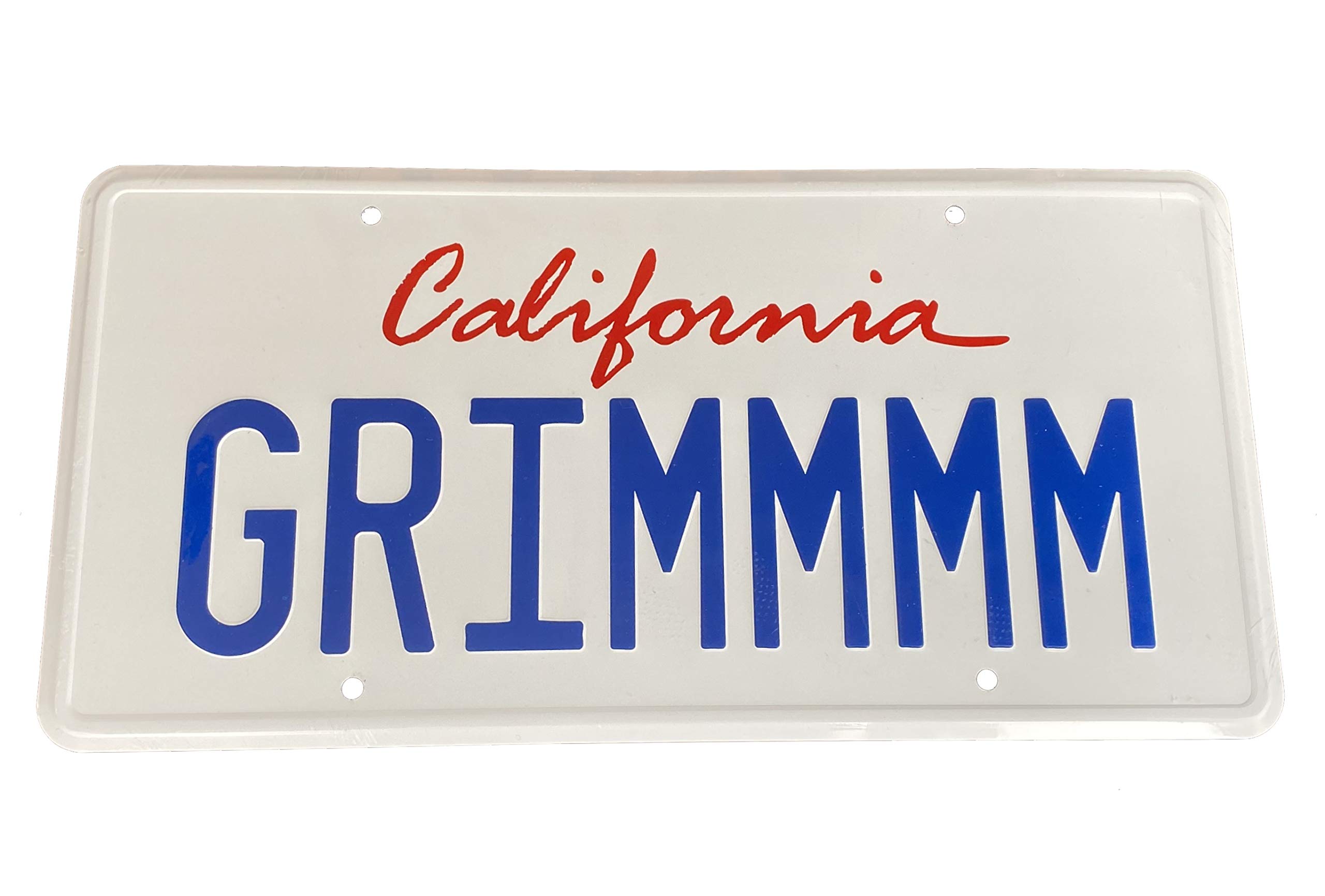 GRIMMMM Mythic Quest Ravens Banquet Ian Grimms Prop License Plate Embossed on Aluminium 300mm x 150mm