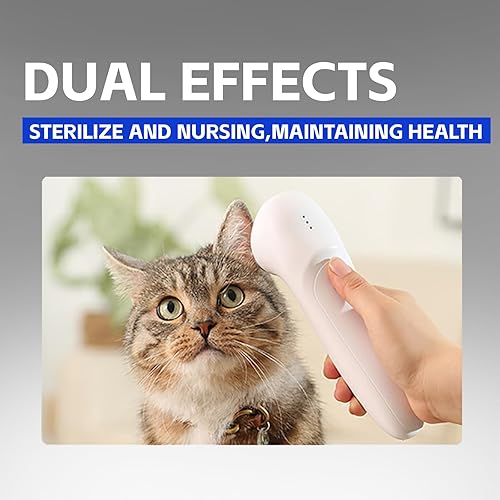 Vista 7 de Suave secador de oídos para mascotas, kit de aseo para gatos y perros, alivio calmante para perros y gatos, comodidad de oídos en casa con seguridad