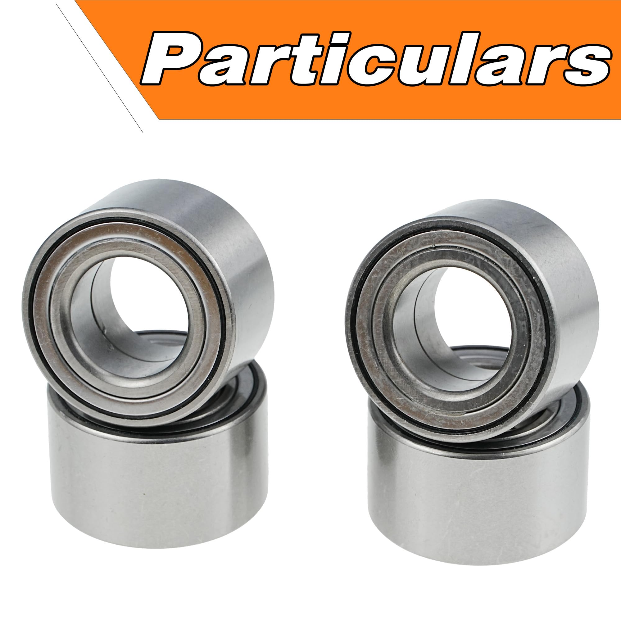 2 Front Or Rear Wheel Ball Bearing For Arctic Cat 1402-809 - Foto 8