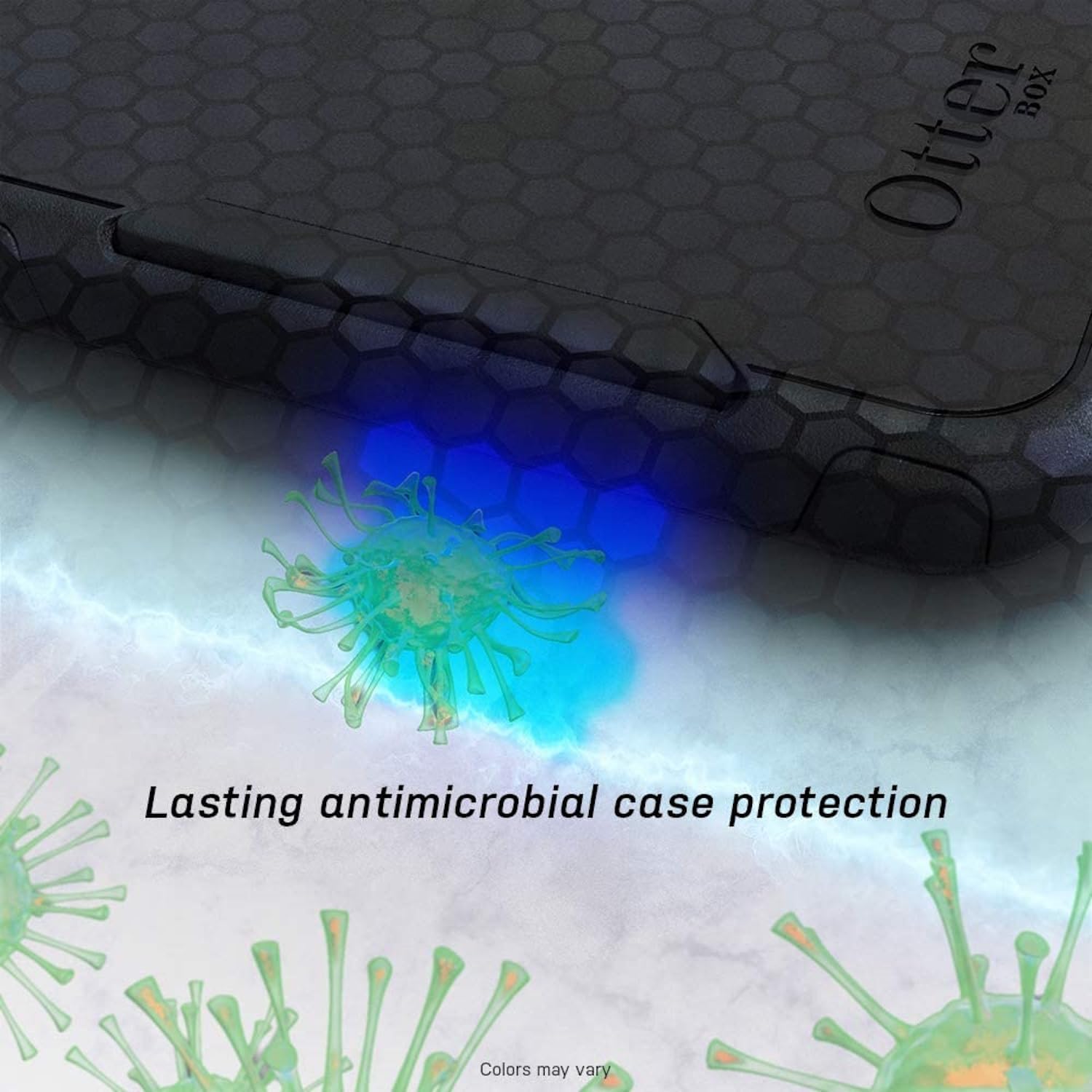 OtterBox Commuter Series Case for iPhone 12 PRO MAX (ONLY) with Cleaning Cloth - Non-Retail Packaging (Ocean Way)
