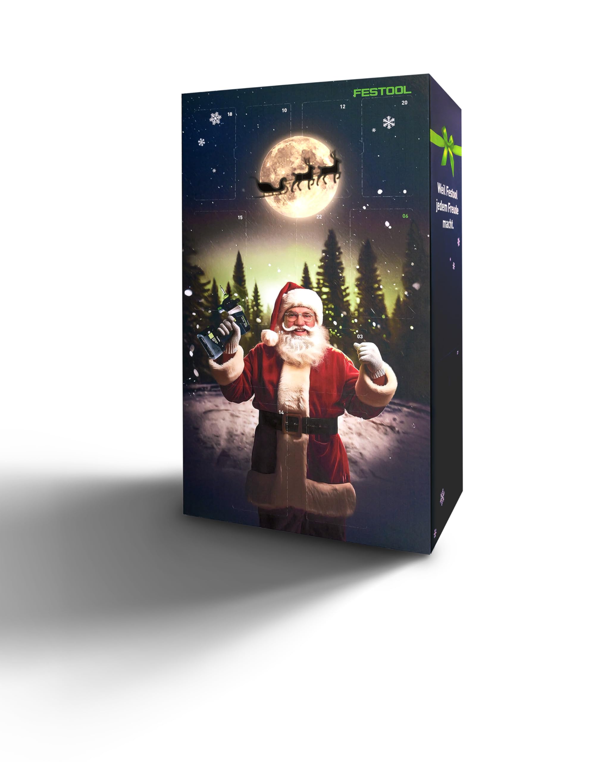 Festool Adventskalender 2024 - Limitierte Edition - 24er Werkzeug-Set | Exklusives Geschenkset mit Systainer SYS Micro, Toolie Multifunktionswerkzeug, PICA Stift und Jubiläums-Meterstab