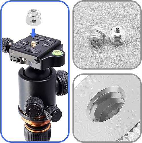 Miniatura 2 de The Lord of the Tools 4 piezas de 14 pulgadas - 20 a 58 pulgadas - 11 adaptadores láser adaptador de tornillo de aleación de aluminio accesorios