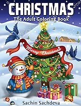 Christmas: The Adult Coloring Book (Relaxing & Creative Coloring Book)