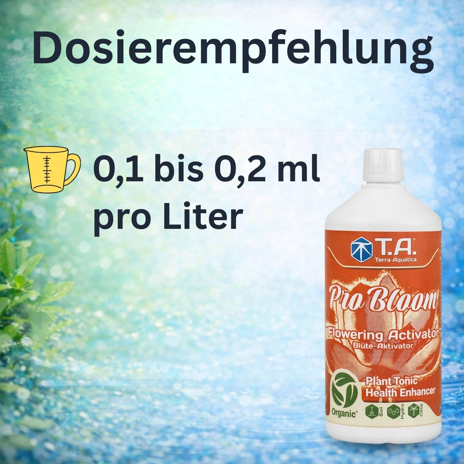 Weedness GHE Dünger Bio PRO Set - Grow Anbau Indoor Dünger Neemöl