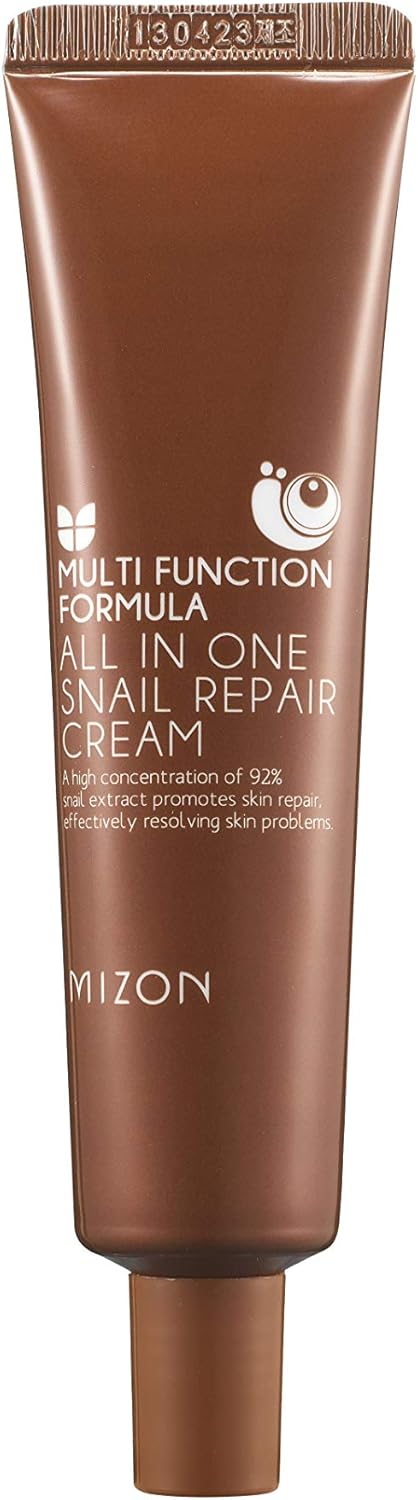 [MIZON] ALL IN ONE SNAIL REPAIR CREAM (35ml) Korean Skincare – Anti-puistjescrème met slakkenslijmextract – Anti-aging en hydraterend