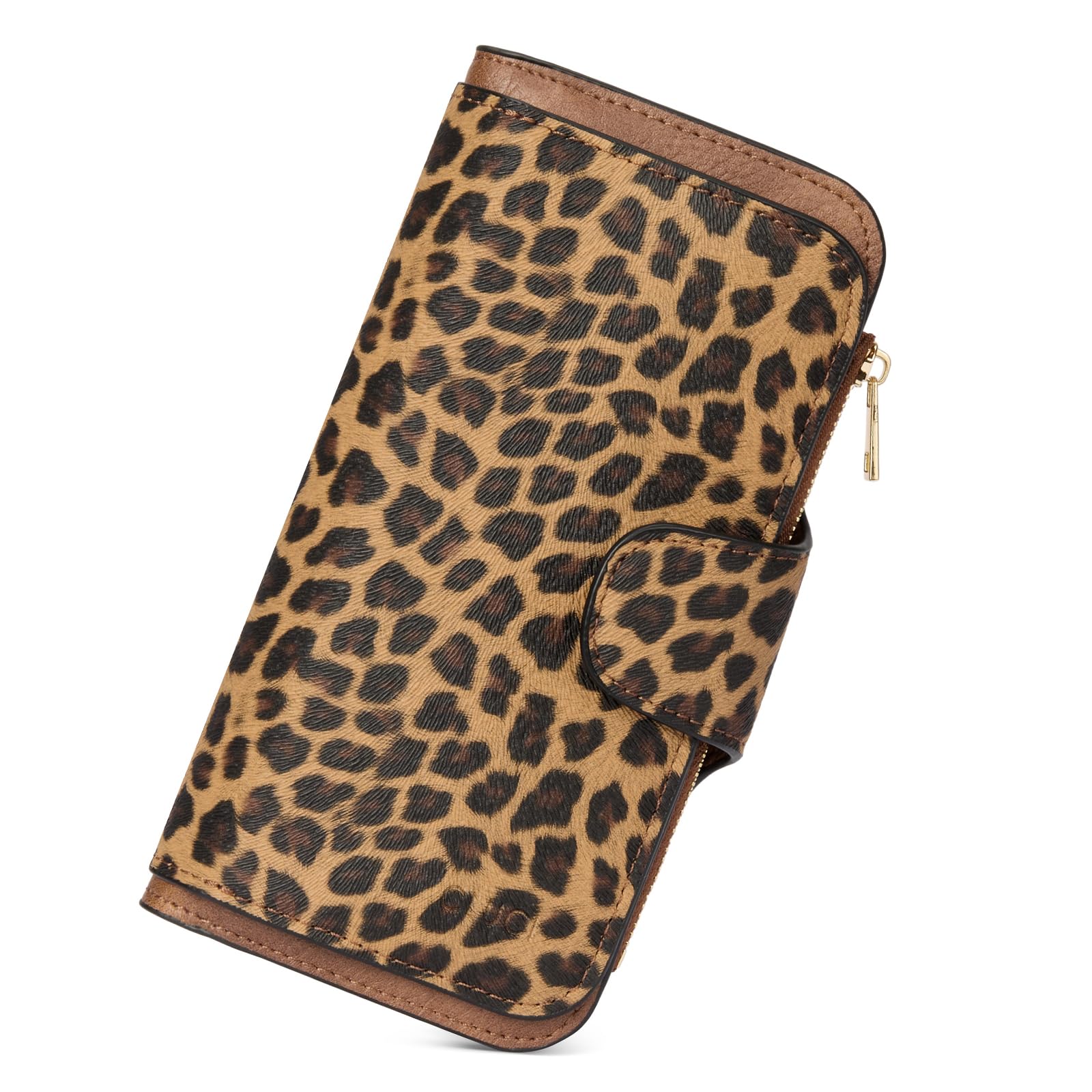 CLUCI Wallet For Women PU Leather RFID Blocking Womens Wallet Bifold Card Holder with ID Window Gifts for Women Birthday | RFID Blocking, Designer,