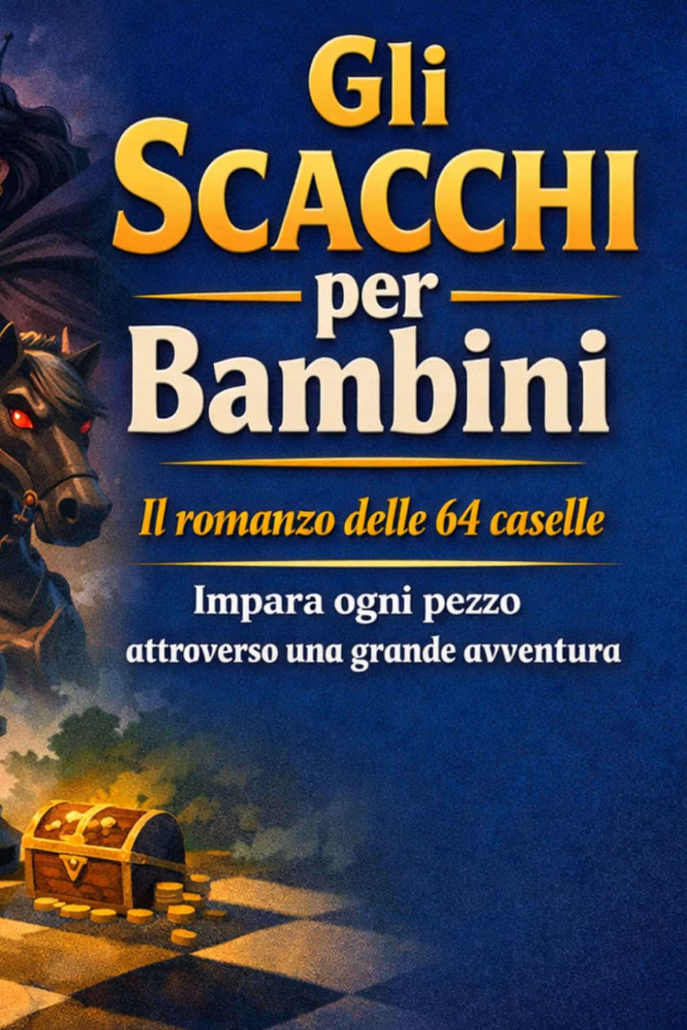Gli Scacchi per Bambini: Il romanzo delle 64 caselle Impara ogni pezzo attraverso una grande avventura - a colori
