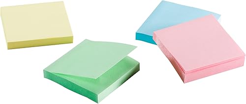 Miniatura 3 de Sticky Notes - Notas autoadhesivas  12 blocs  paquete de 100 hojas por bloc  3 x 3 pulgadas  Notas adhesivas  Surtido (pastel)