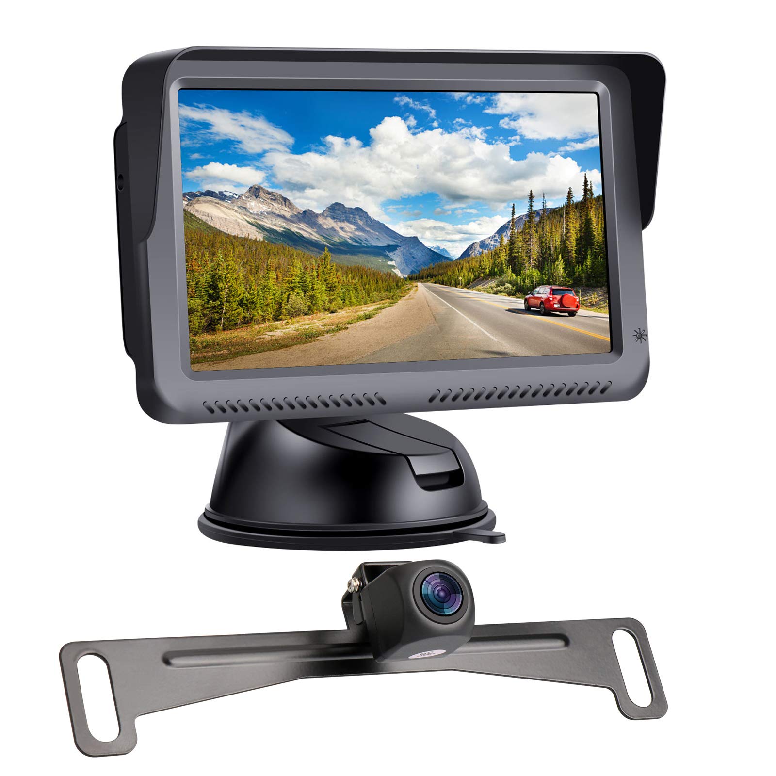 Buy Regetek HD Digital Backup Camera System 5'' LCD Monitor Waterproof