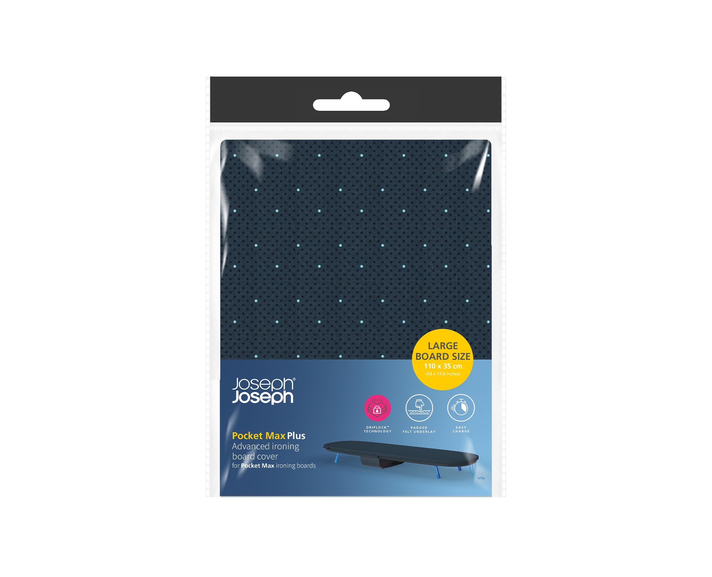 Joseph Joseph Pocket Max Plus Ersatz-Bügelbrettbezug Blau
