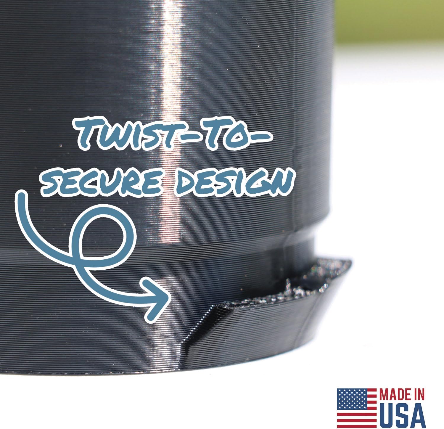 Storage Cup Mount Compatible with Milwaukee Packout (Tumbler Size)