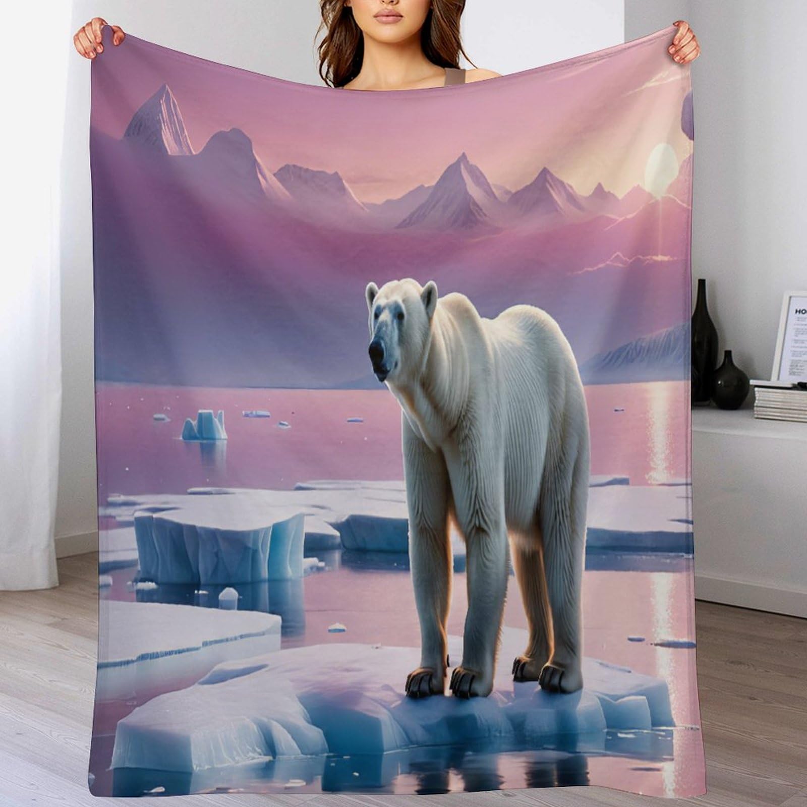 Manta para el salon de oso comoda y calida para tus tardes de sofa