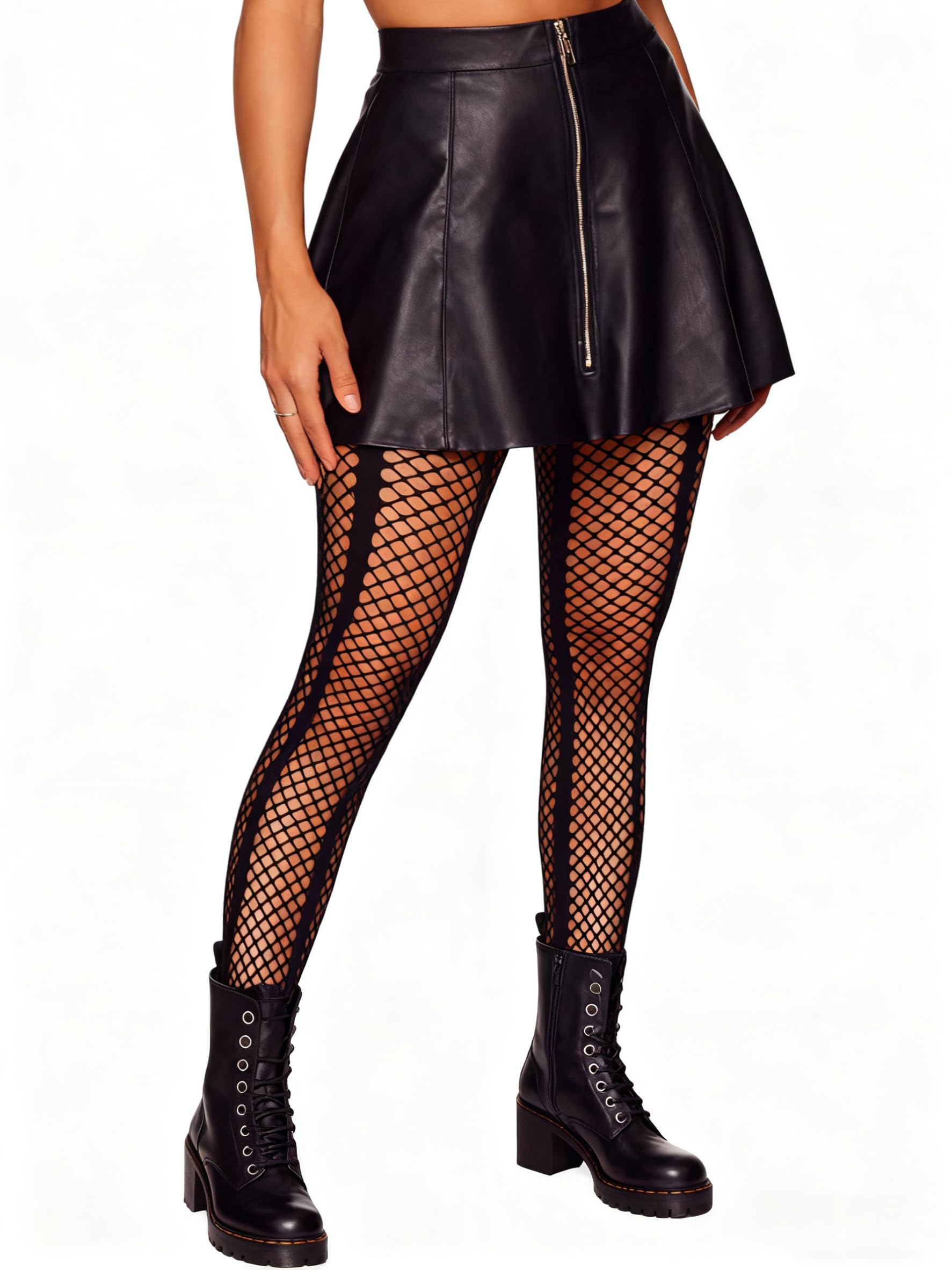 Black Fishnets Womens Fishnet Tights Fishnet Stockings For Women: One Size Black-l