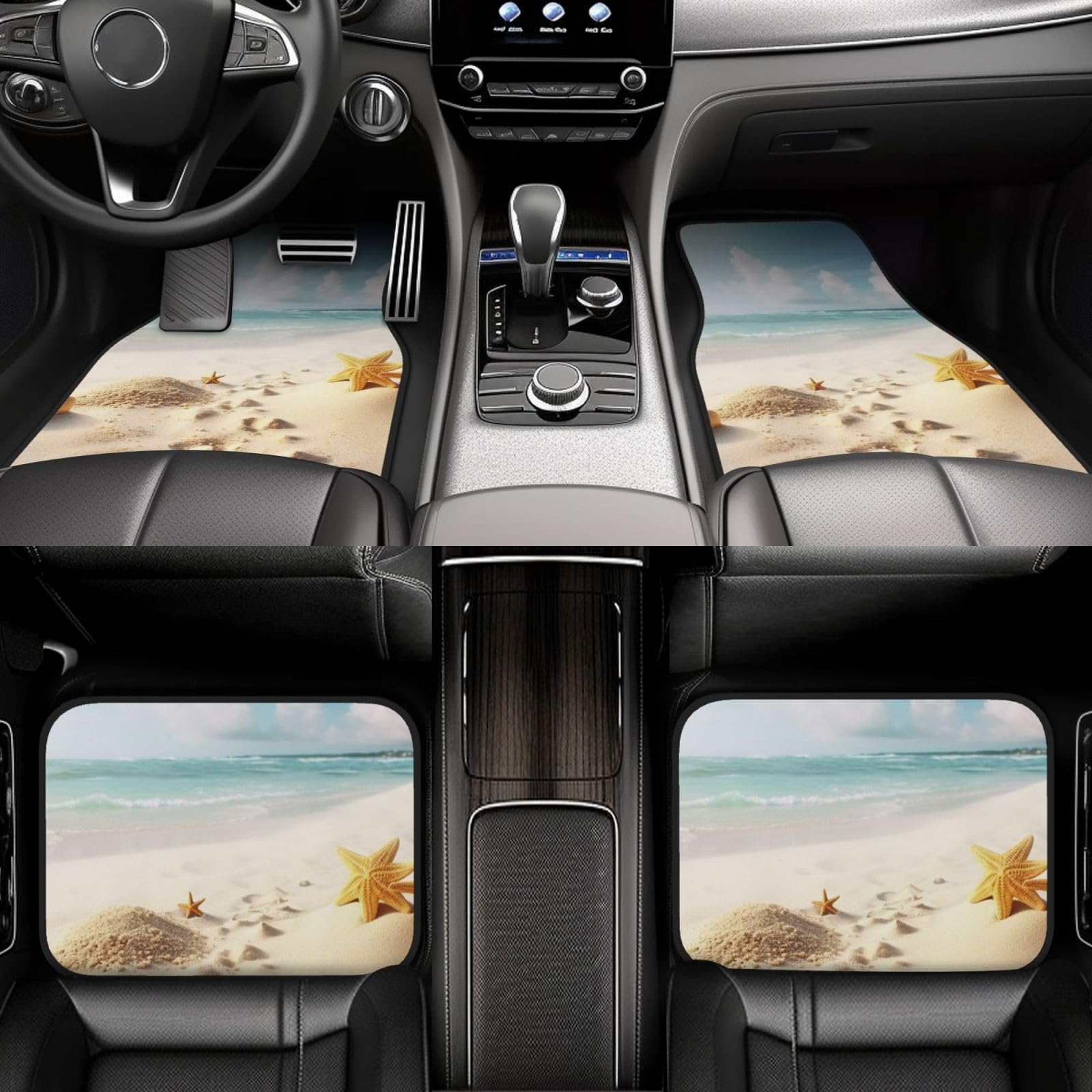 Tapis de sol voiture étanche universel pour bloquer sable et eau