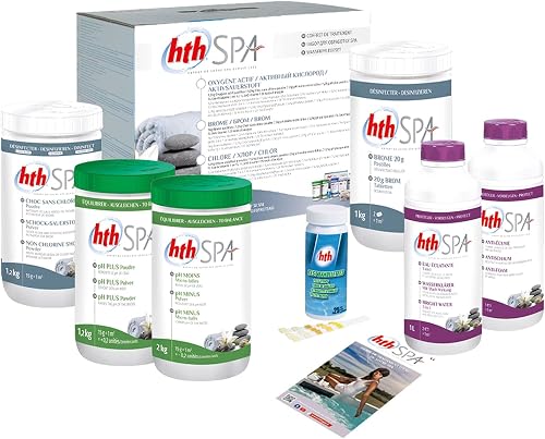 Garden Kit de Traitement au Brome pour Spa Gonflable Happy