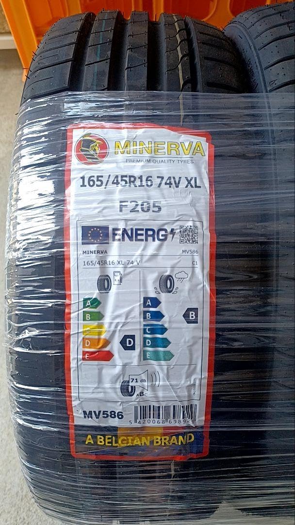 165/45R16 MINERVA F205 16インチ 2本 タイヤ サマータイヤ 165/45R16