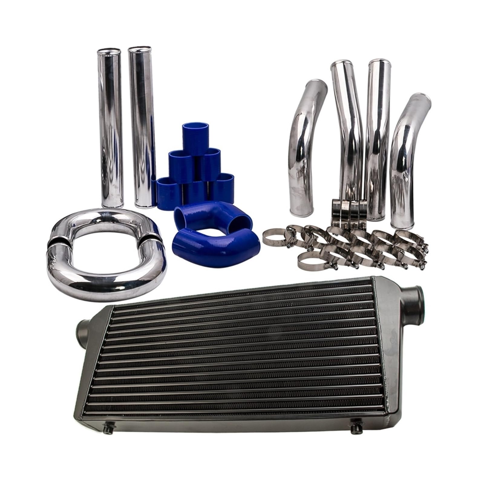 600x300x76 Intercooler 3,0" 76mm Wlot I Wylot + 2,5" 64mm Zestawy Rur Intercoolera Intercooler do turbiny samochodowy
