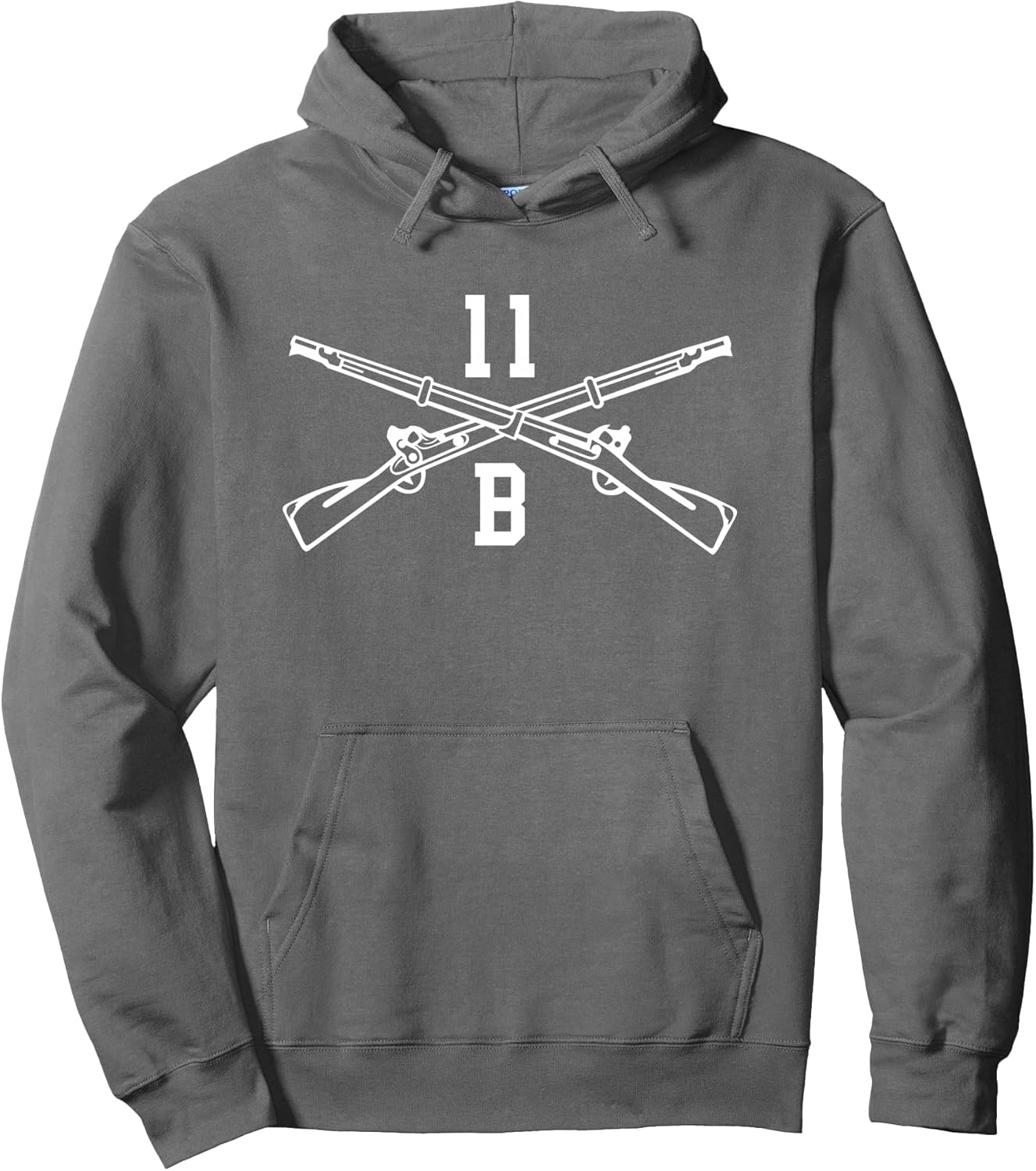 11B Infantryman | Crossed Rifles Pullover Hoodie