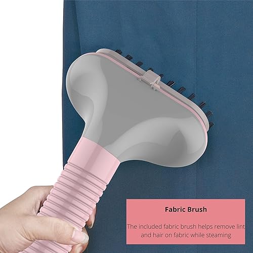 Miniatura 10 de SALAV GS06-DJA - Vaporizador de pie con colgador de ropa, tanque de agua de 1.3 L para 1 hora de vapor continuo, se calienta en 45 segundos,