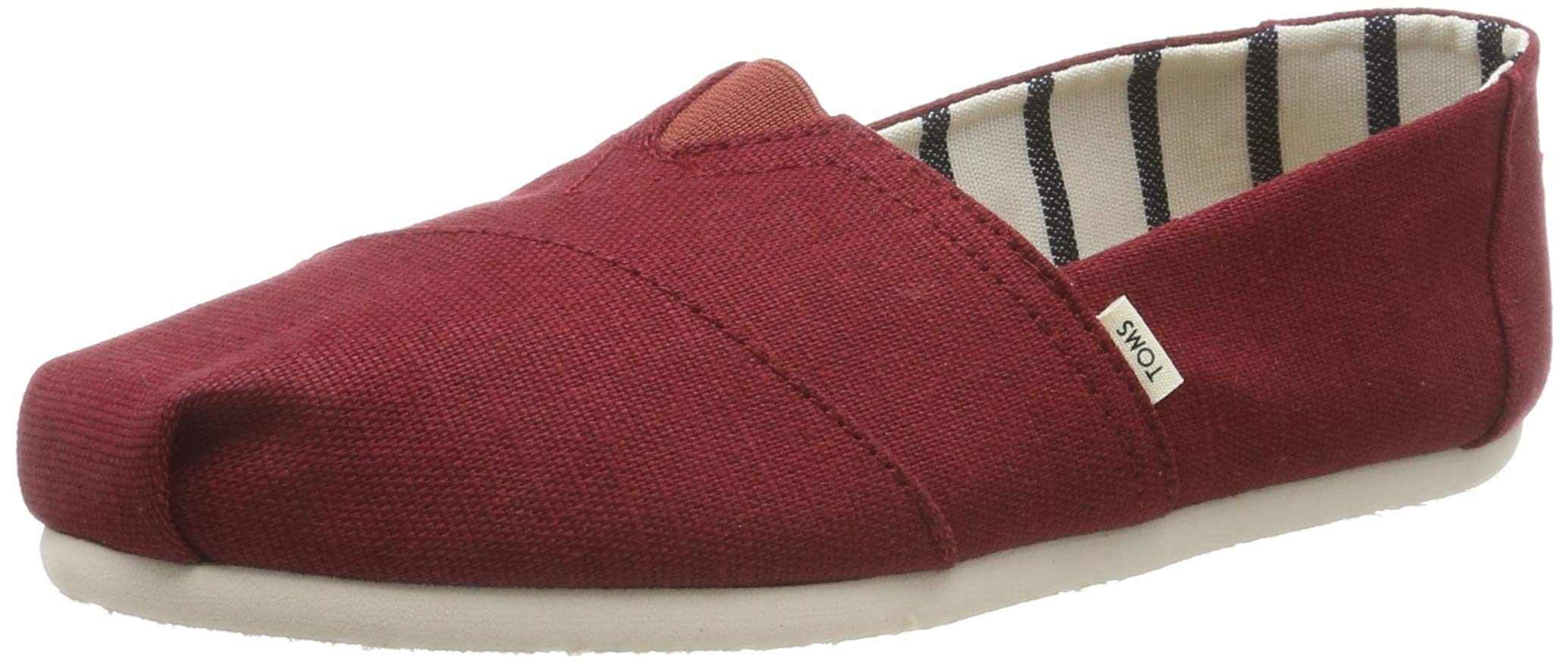 TOMS Women's Black Cherry Heritage Canvas ALPR ESP 10011678 (Size: 8.5)