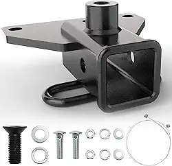 JERBOR Engate de reboque classe 3 resistente para Jeep Gladiator JT 2020-2024, engate de reboque de 5 cm adequado para Jeep Gladiator JT 2020 2021 2022 2023 2024 (precisa de instalação profissional)
