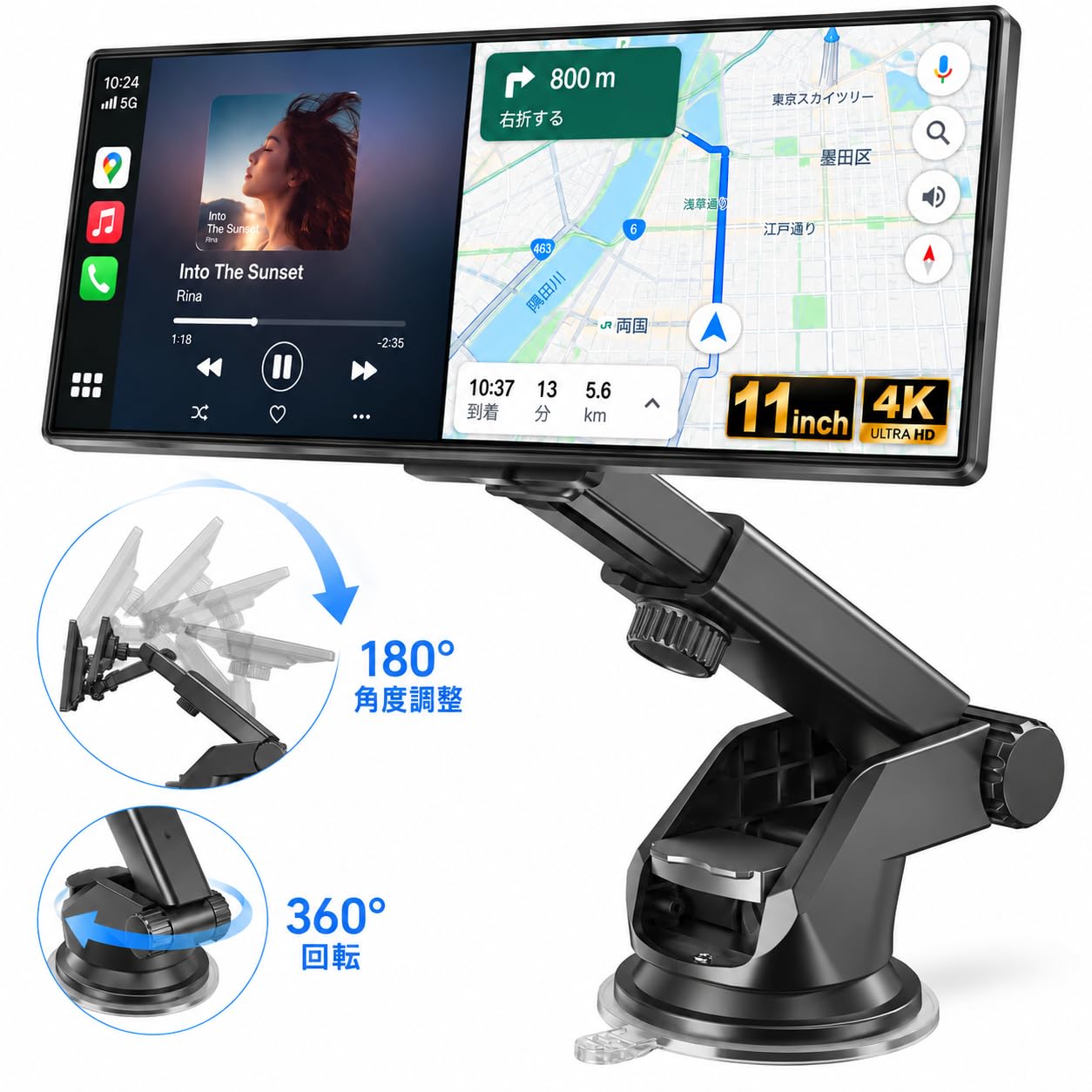 Android ポータブルディスプレイオーディオ VANBAR CP03Pro Amazon.co.jp: VANBAR ディスプレイオーディオドック CP03pro Apple