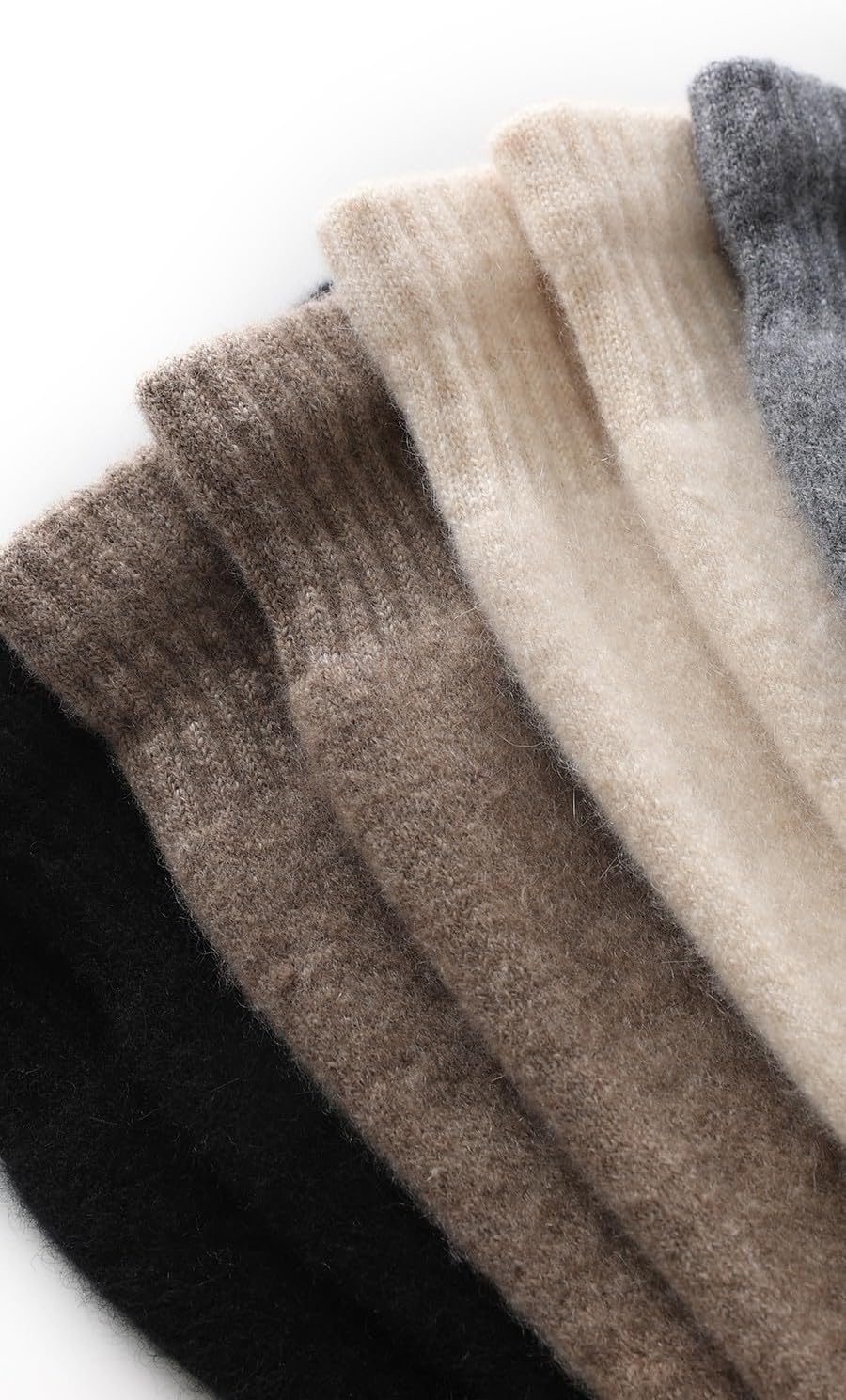 100% Pure Cashmere Knit One-piece molded Winter Soft Thermal Knee Braces Leg Warmers Knee Warmers ZX844