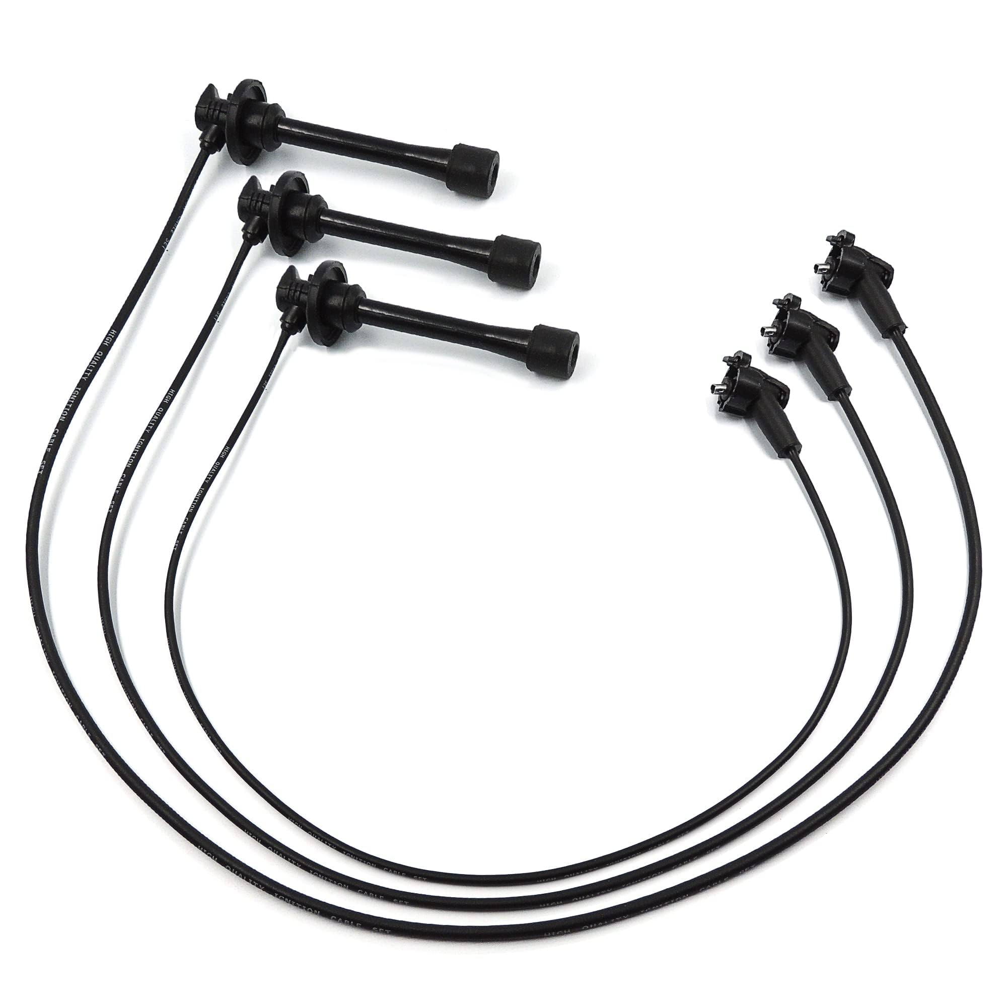 HiSport Spark Plug Wires Set 671-6182 - Compatible with 1995-2004 Toyota 4Runner T100 Tacoma Tundra V6 3.4L