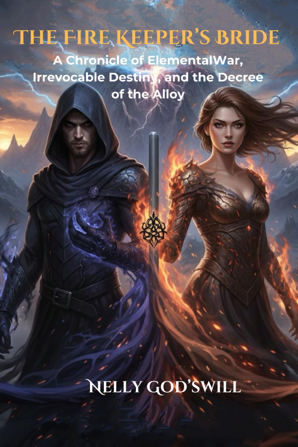 The Fire Keeper's Bride: A Chronicle of Elemental War, Irrevocable Destiny, and the Decree of the Alloy (The Elemental Keepers Series)
