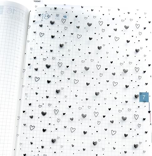 Sunsets and Scribbles Pencil Boards, Shitajiki, Planner Writing Accessory for Journaling A5 (Cousin), A6 (Original), Weeks and Travelers Notebook