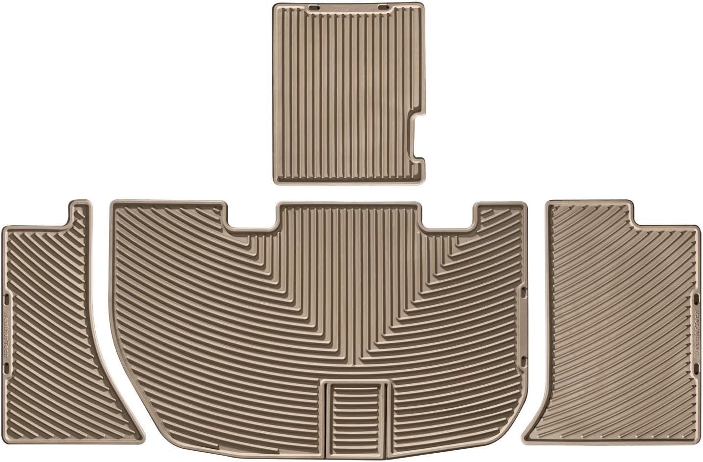 WeatherTech All-Weather Floor Mats for Honda Odyssey 2nd Row (W159TN), Tan