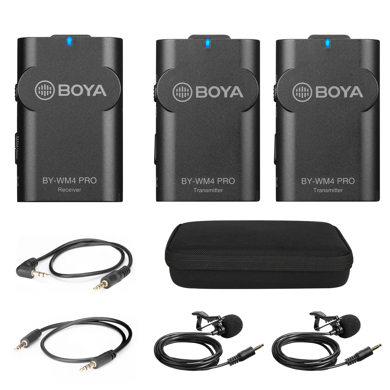 Buy BOYA 2.4GHz Wireless Lavalier Microphone System WM4 PRO K2 Mini