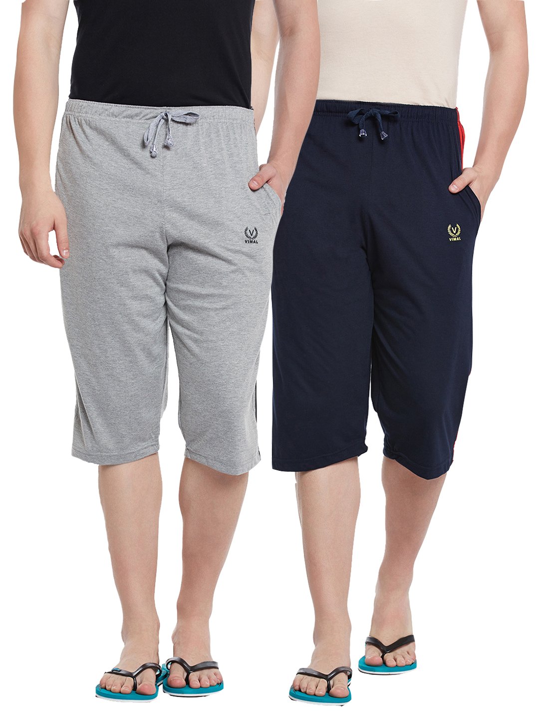 mack jonney Striped Men's Capri- Pack of 2 (C2M_C2N_02-P)-picture-37