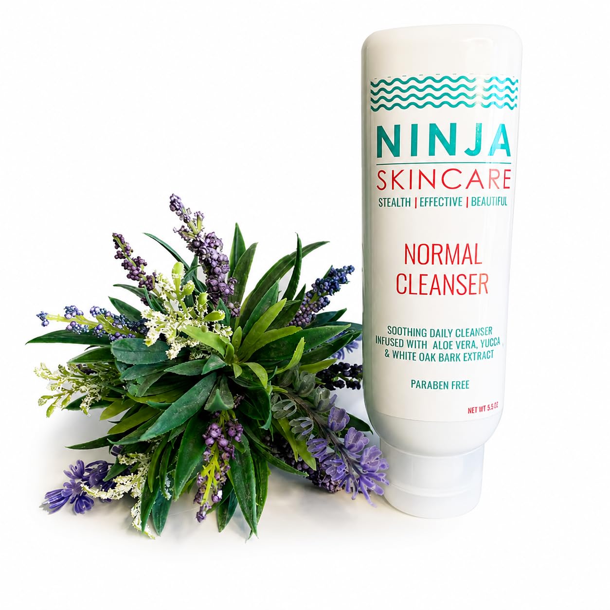 Daily Facial Cleanser – Face Wash with Aloe Vera, Yucca & White Oak Bark – Sulfate Free H…