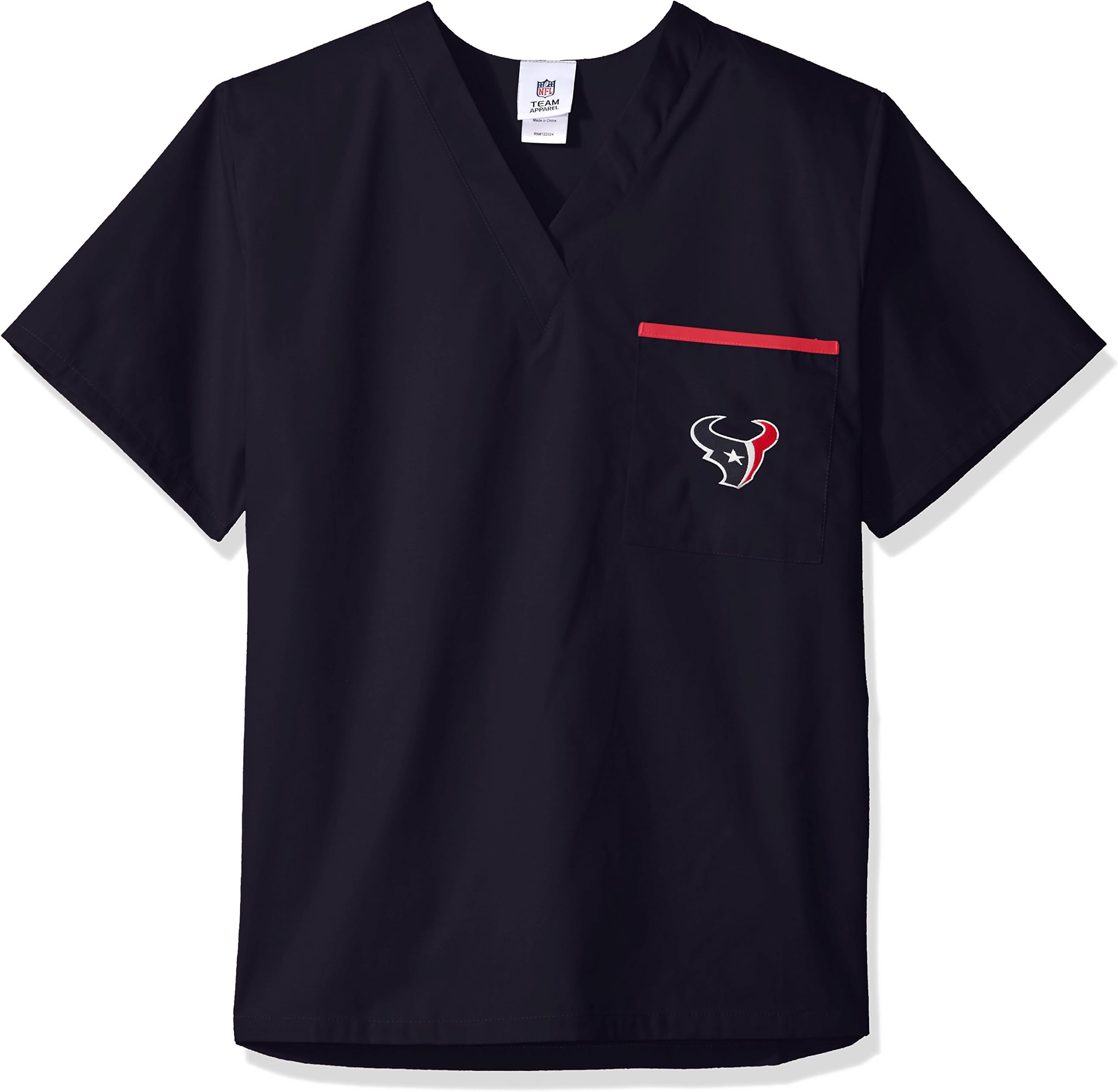NFL Scrub Dudz Solid Scrub Top