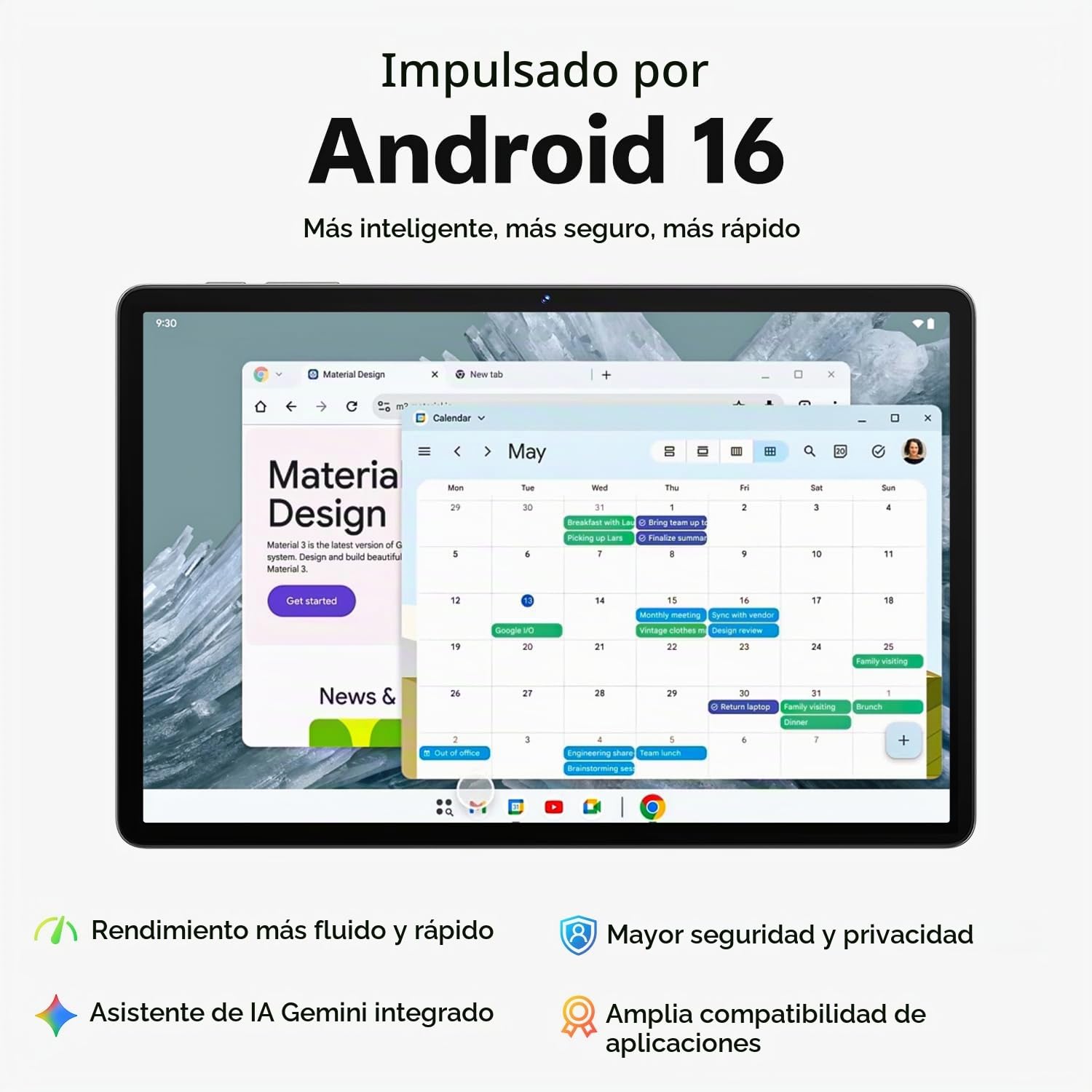 Tablet 11 Pulgadas Android 16 con Teclado, Lápiz, Ratón y Funda - 20 GB RAM + 128 GB ROM - T7250 Octa-Core - Pantalla HD 1280 x 800 - 8800 mAh - Widevine L1 - Cámara 13MP+8MP - WiFi 2,4G/5G - GPS