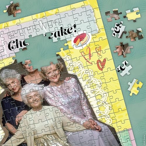 Miniatura 7 de The Golden Girls - Rompecabezas de 1000 piezas "Everything's Better with Friends and Cheesecake"  Rompecabezas coleccionable con Blanche, Dorothy,