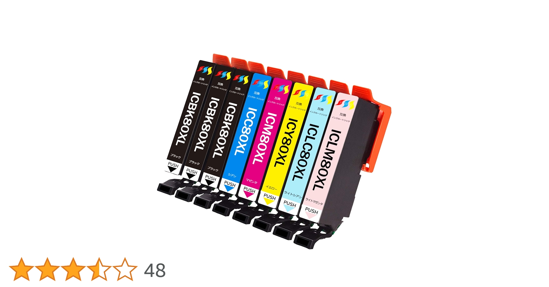 Amazon.co.jp: インクカートリッジ 80lエプソン用ic6cl80l 8本セット(6 Amazon.co.jp: インクカートリッジ 80lエプソン用ic6cl80l 8本セット(6