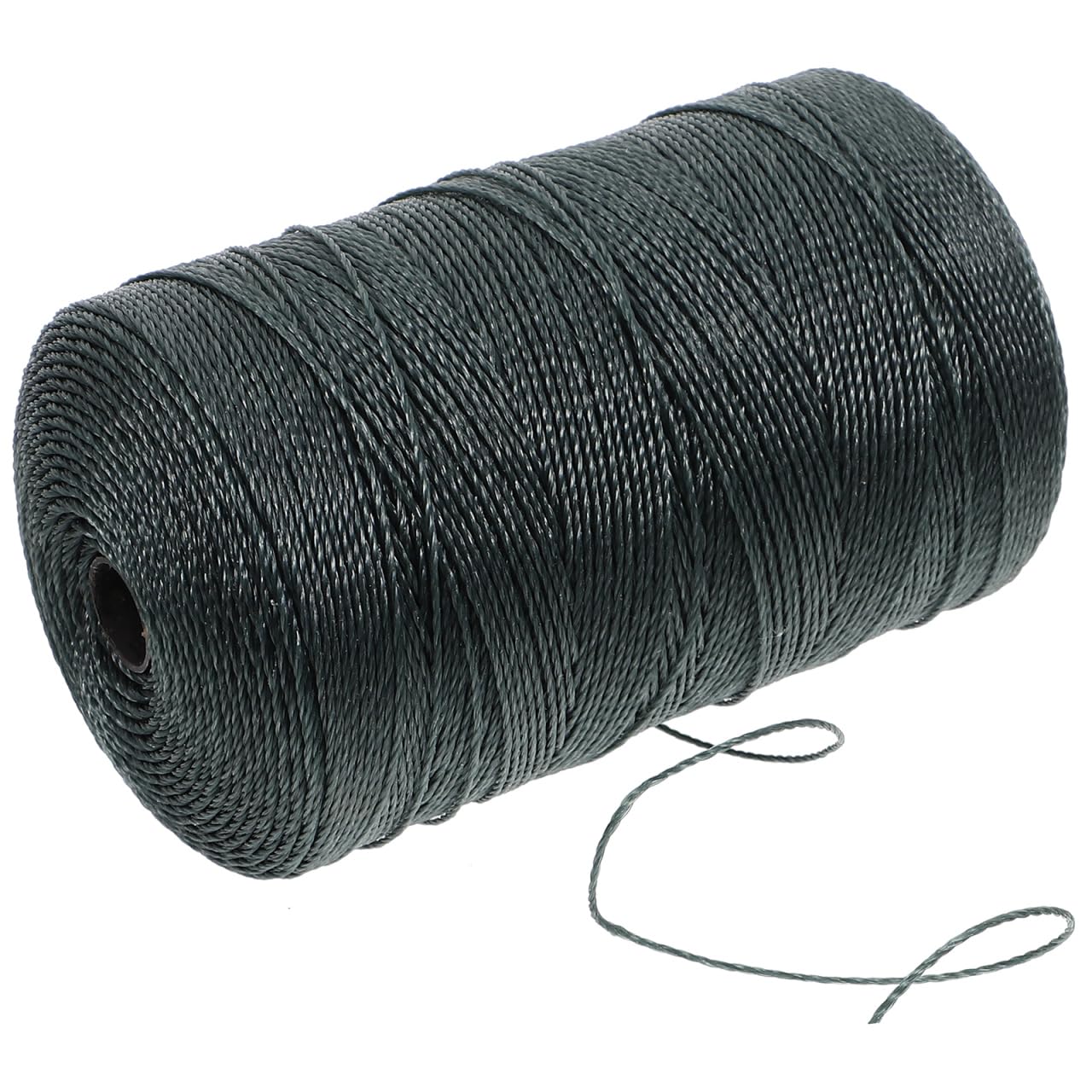 HOMSFOU Braided Nylon Fishing Net Repair Rope Multipurpose Twine String for Outdoor Net Mending Binding and Casting Nets 6.57In Roll